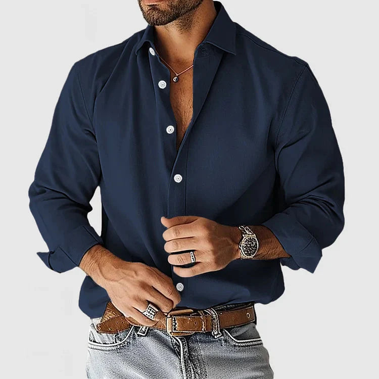 Camisa - Corte Descontraído Mistura Suave
