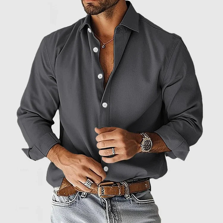 Camisa - Corte Descontraído Mistura Suave