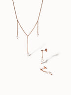 Mahina Club Purely | Conjunto Collar y Pendientes de Perlas