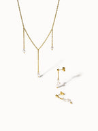 Mahina Club Purely | Conjunto Collar y Pendientes de Perlas