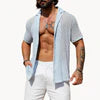 CAMISA DE MANGA CORTA - MALLA HUECA