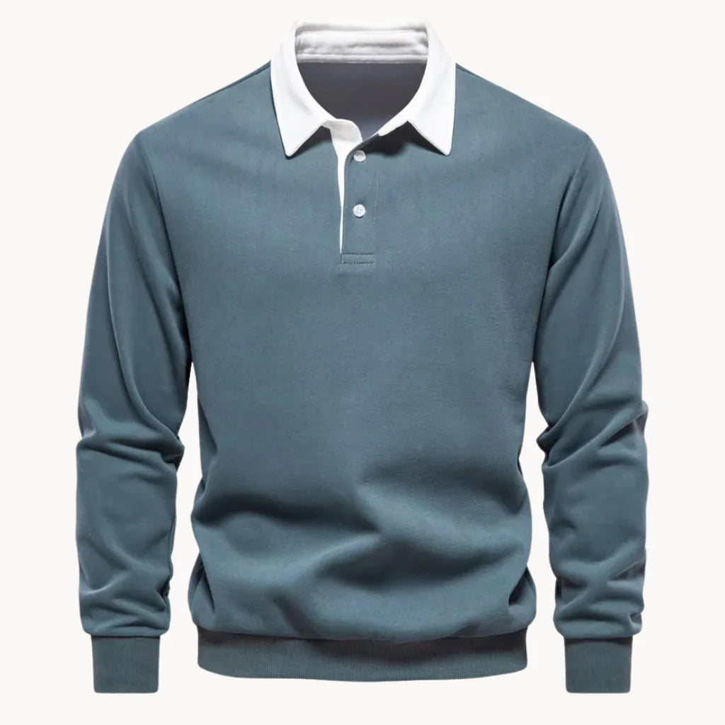 Sudadera Polo Soft-Blend - Flexible