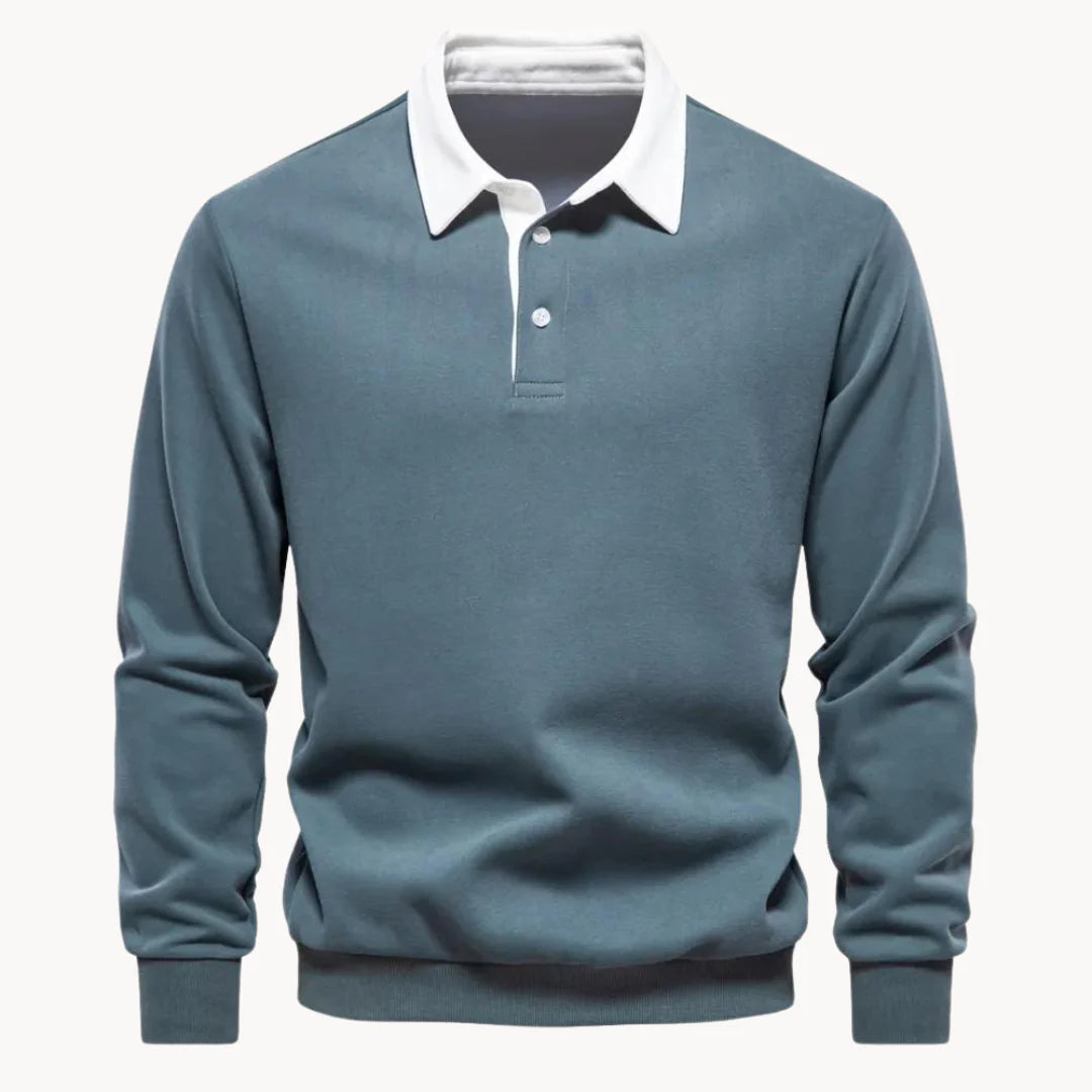 Camisola de moletão Polo Soft-blend - Flexível