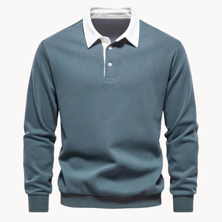 Camisola de moletão Polo Soft-blend - Flexível