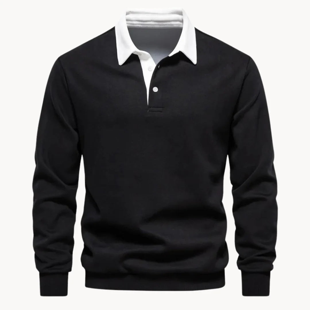 Camisola de moletão Polo Soft-blend - Flexível