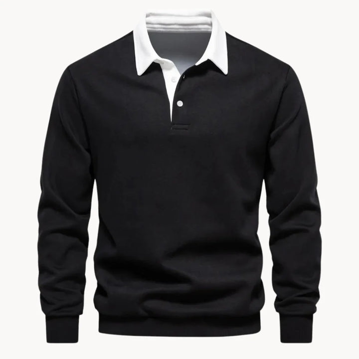 Camisola de moletão Polo Soft-blend - Flexível
