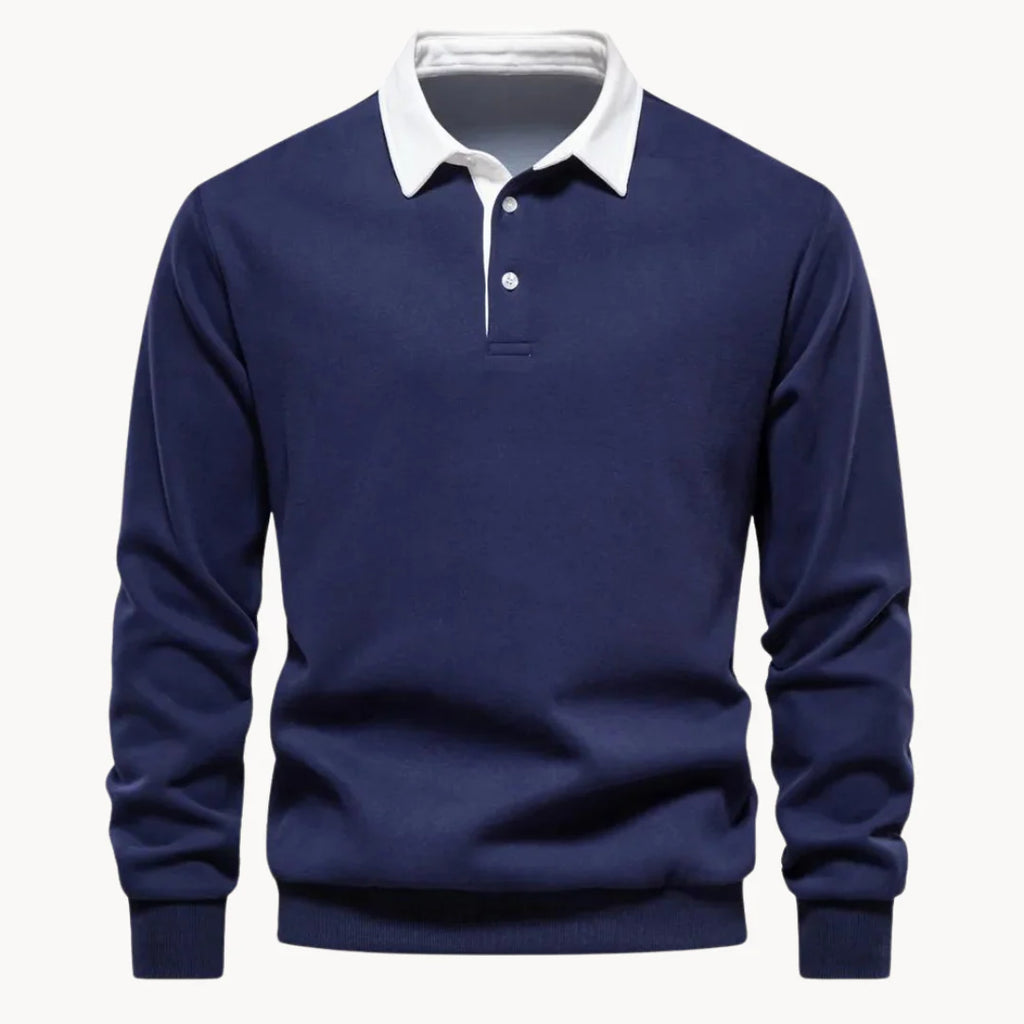 Sudadera Polo Soft-Blend - Flexible