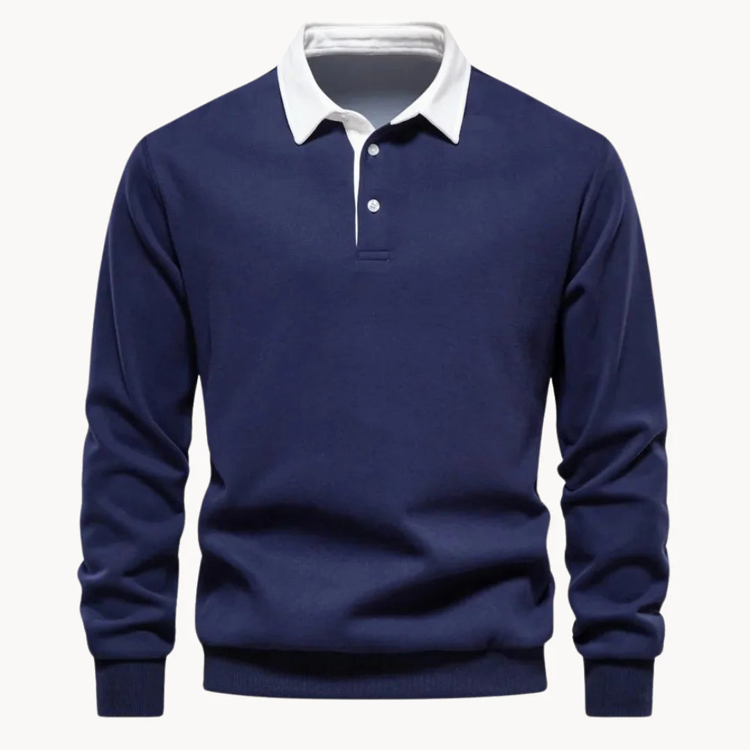 Sudadera Polo Soft-Blend - Flexible