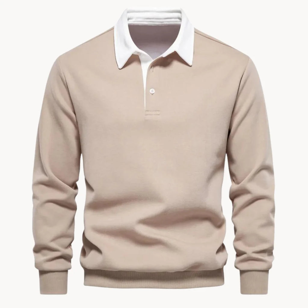Sudadera Polo Soft-Blend - Flexible