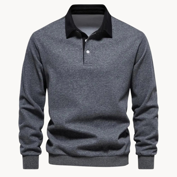 Camisola de moletão Polo Soft-blend - Flexível