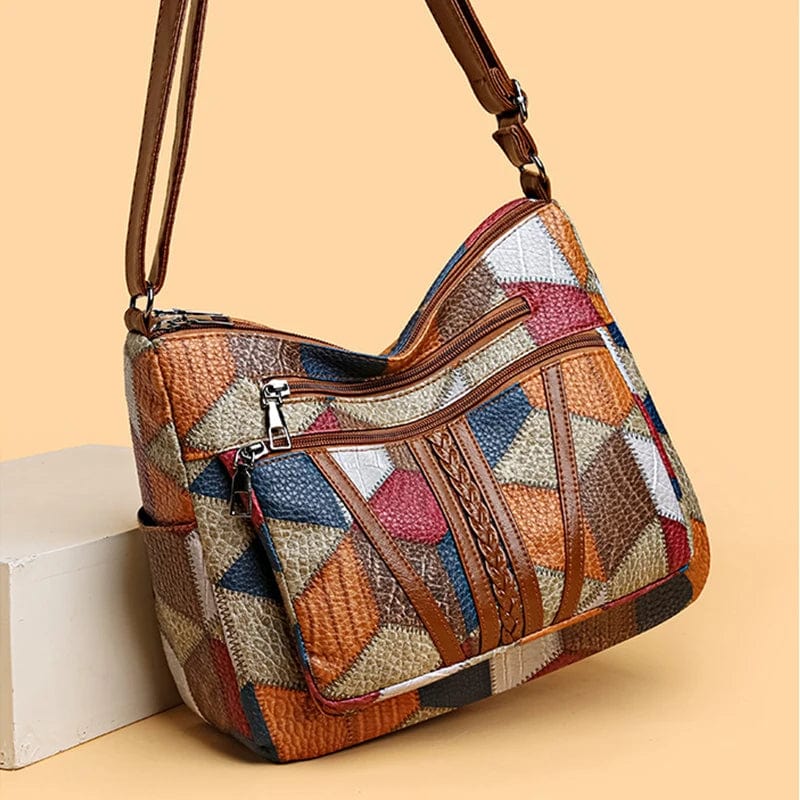 Solera - Bolso De Mano En Mosaico