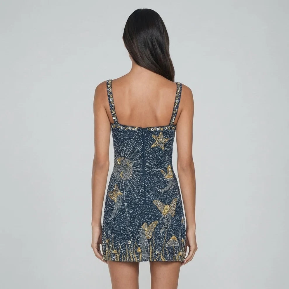 Soleil | Vestido Formal Con Abertura Lateral