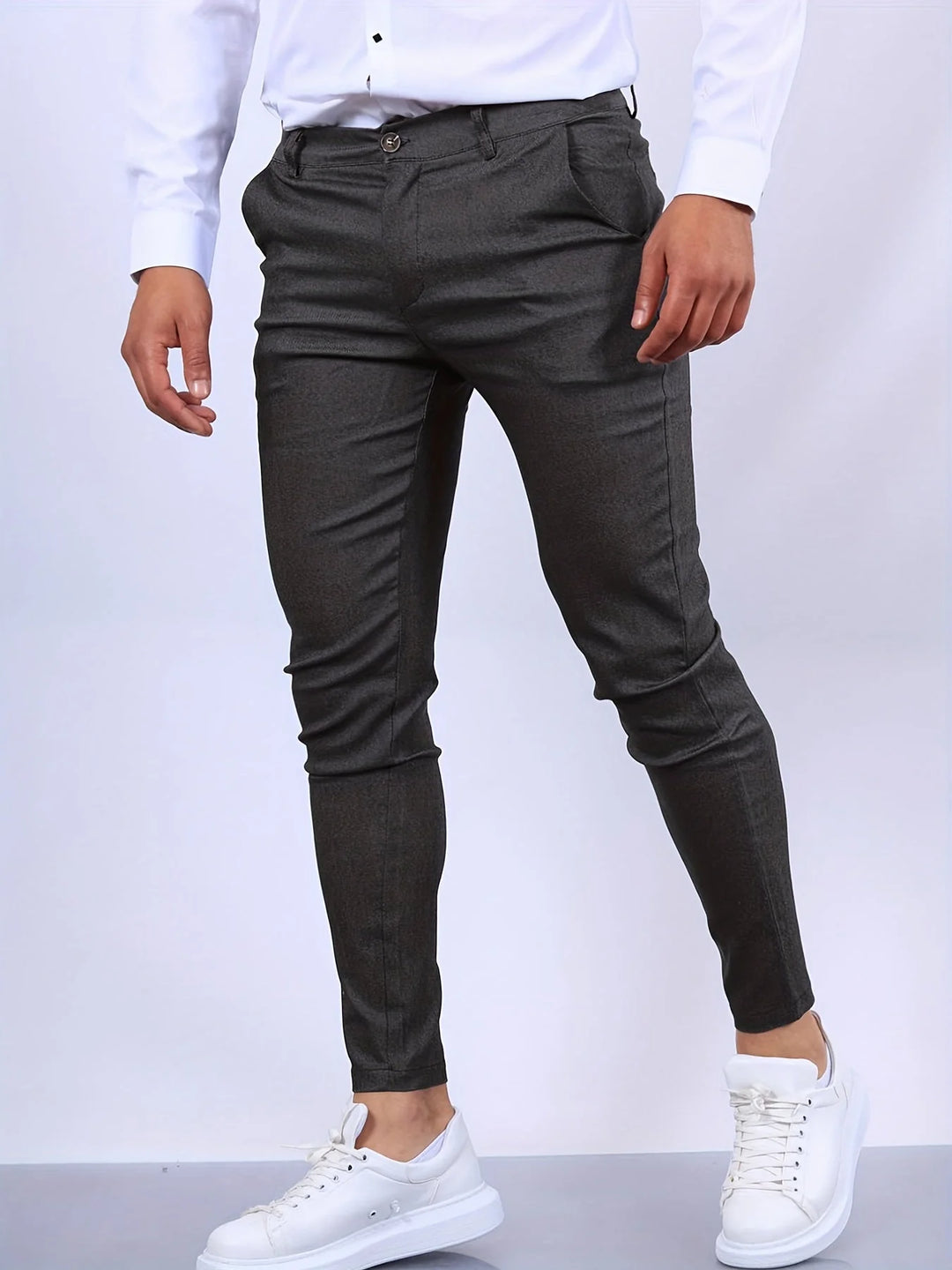 Amêndoa | Calças Chino Elegantes