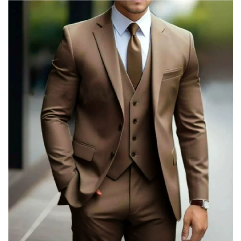 Traje - Hombro Suave Solapa Estructurada