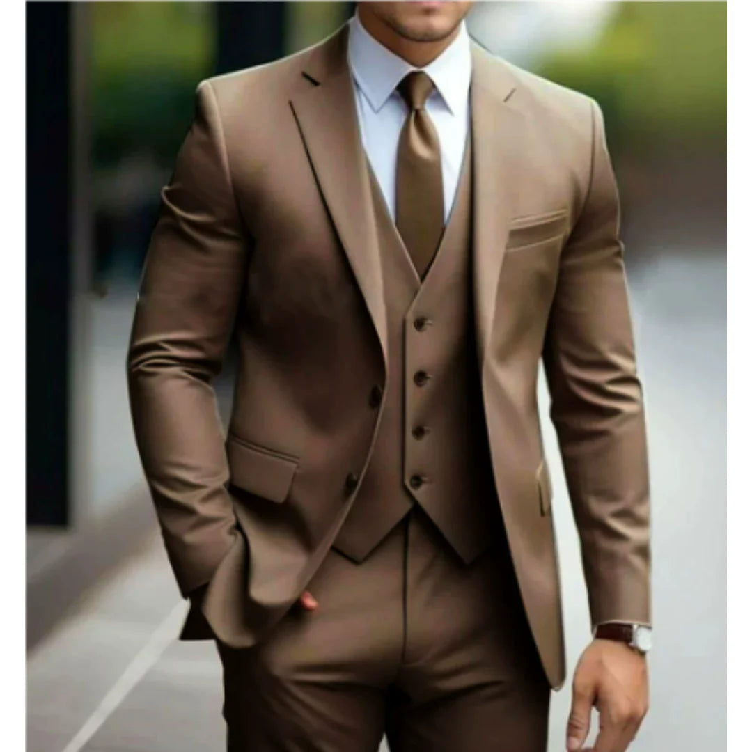 Traje - Hombro Suave Solapa Estructurada