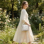Susan | Bolso de mano para mujer con asa superior adornada