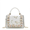 Susan | Bolso de mano para mujer con asa superior adornada