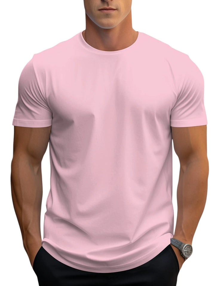 T-shirt - Corte Regular Decote Suave