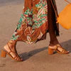 Tróia | Sandalias de Tiras con Tacón