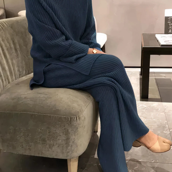 Samantha | Conjunto Casual De Suéter Y Pantalón