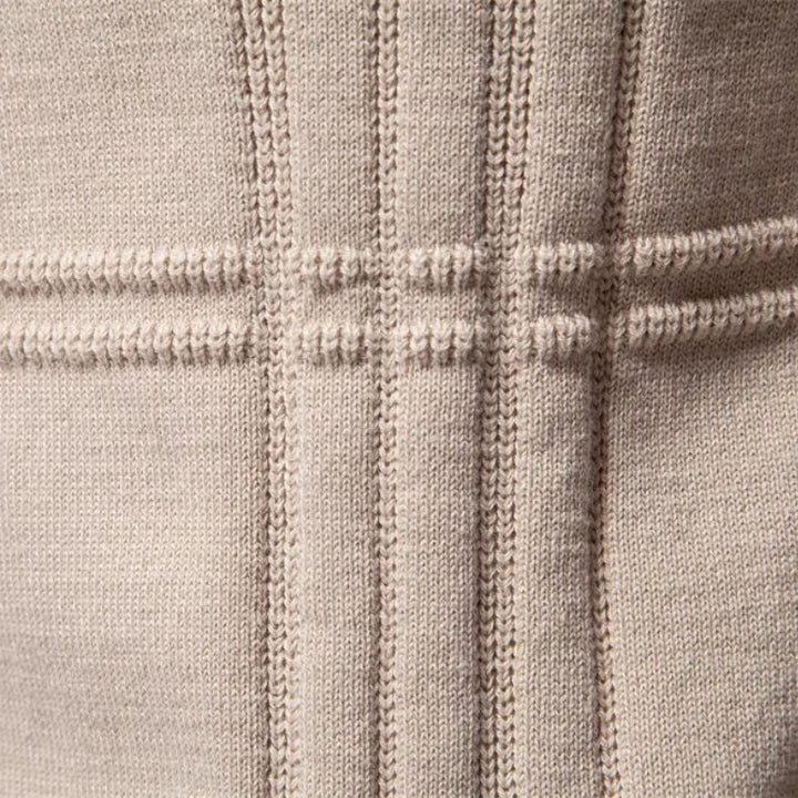 Alejandro | Camisola Elegante Para Homem Com Design Xadrez