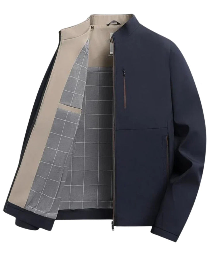 CHAQUETA CLÁSICA CON CREMALLERA