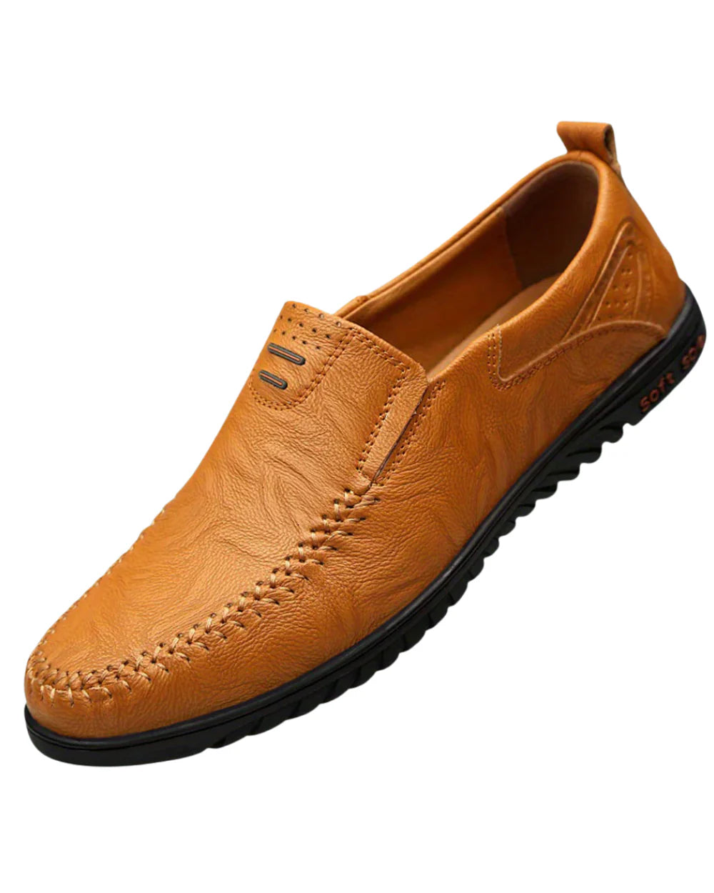 Elegantes Mocassins de Pele