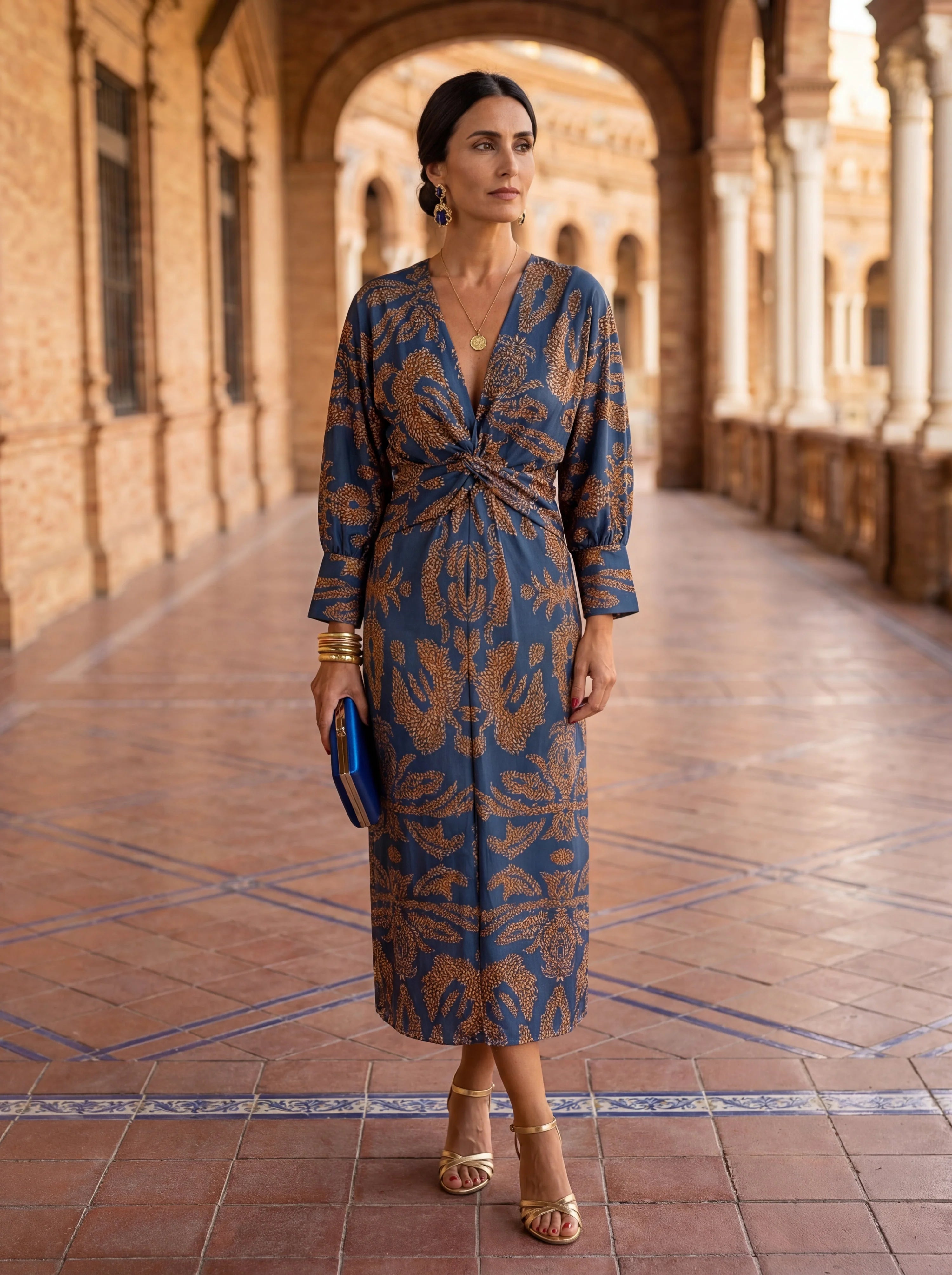 Isadora - vestido midi