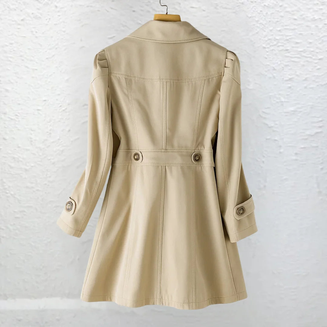 Catalina™ | Elegante Gabardina Vintage