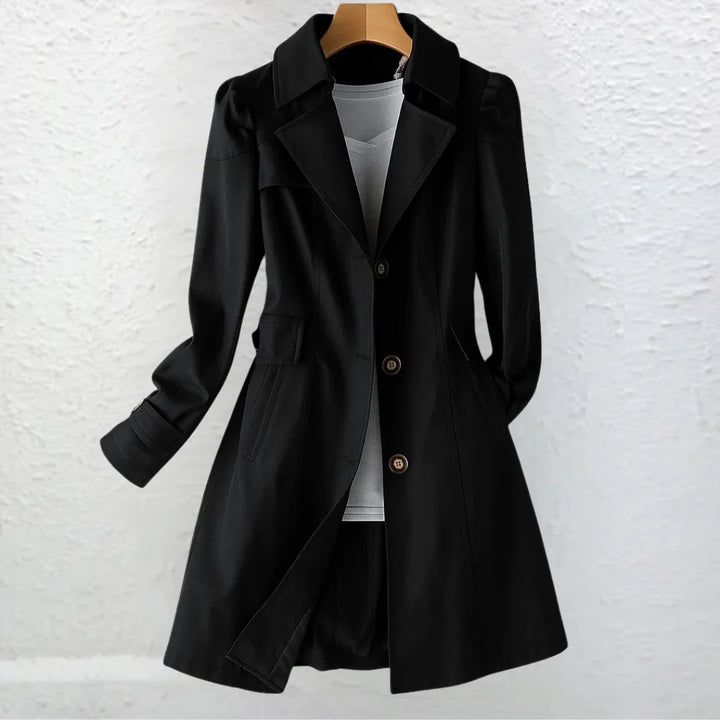 Catalina™ | Elegante Gabardina Vintage