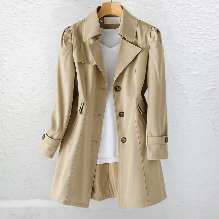Catalina™ | Elegante Gabardina Vintage