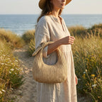 Valeria | Bolso Hobo Mujer Con Lazo Decorativo | Boho Chic