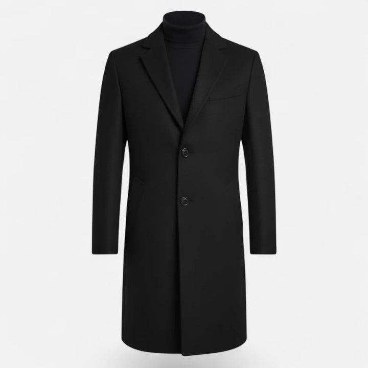Luis | Trench Coat De Lana De Longitud Media Para Hombre – Heritage Oxford