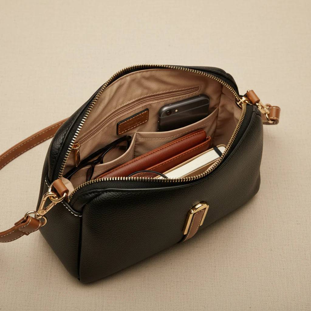 MILA | BOLSO BANDOLERA DE CUERO