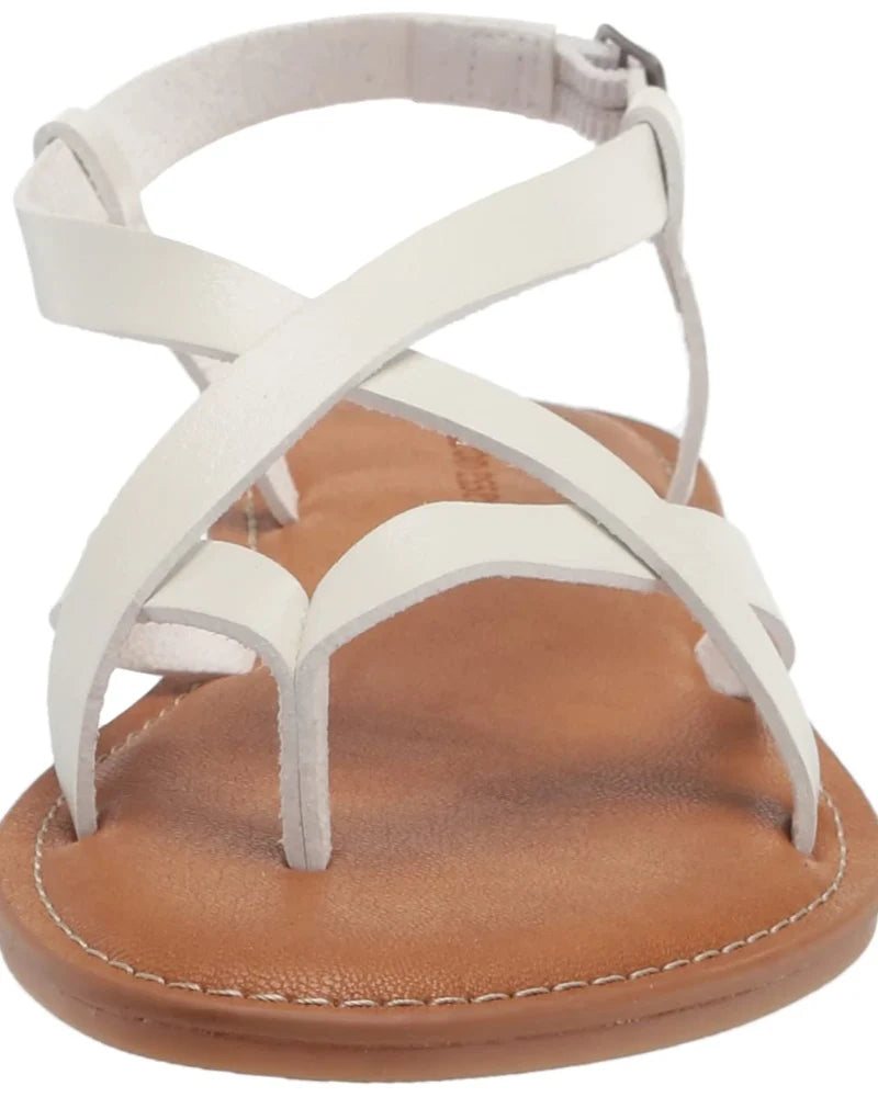 Mella | Sandalias Femeninas – Sandalias Con Tiras, Entre Los Dedos Y Tira De Tobillo Ajustable
