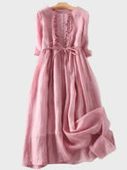 Vestido largo minimalista