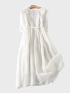 Vestido largo minimalista