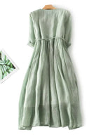 Vestido largo minimalista