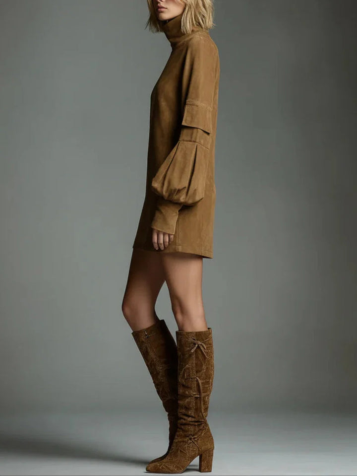 Vienna™ | Vestido Mini De Ante Sintético Elegante De Invierno
