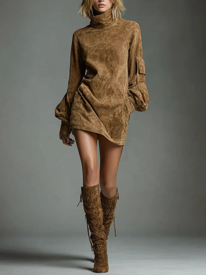 Vienna™ | Vestido Mini De Ante Sintético Elegante De Invierno