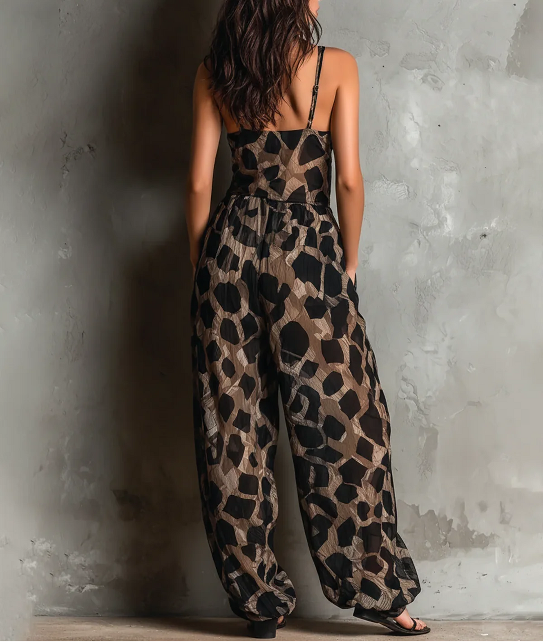 Ines | Mono Fluido Estampado