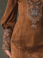 Marion™ | Vestido Mini de Ante Retro
