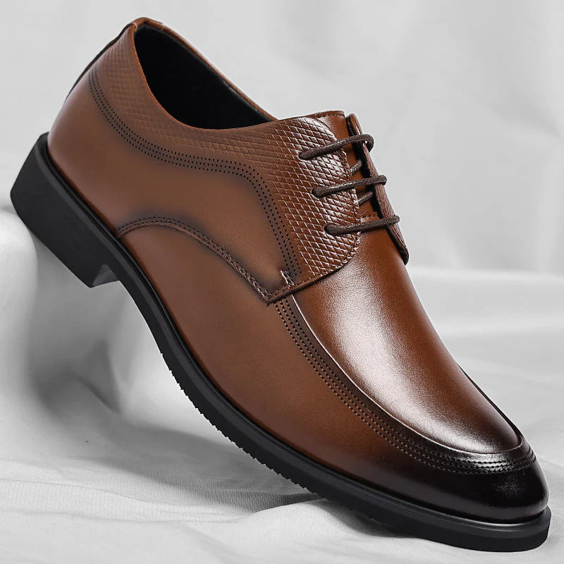 Winston | Oxford de Cuero Brillante