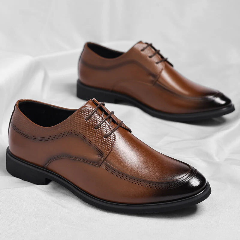Winston | Oxford de Cuero Brillante