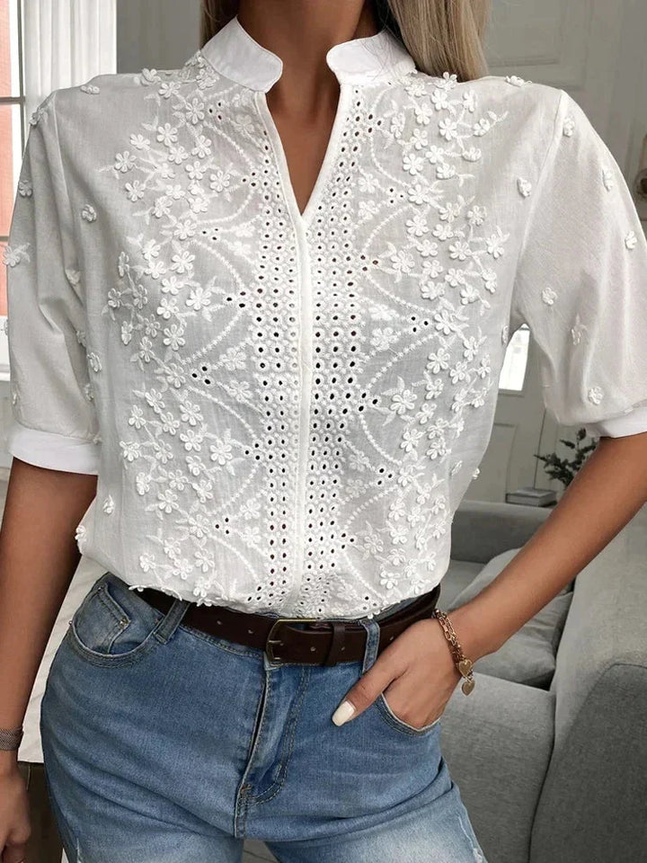 LEAH™ - BLUSA CLÁSICA Y ELEGANTE