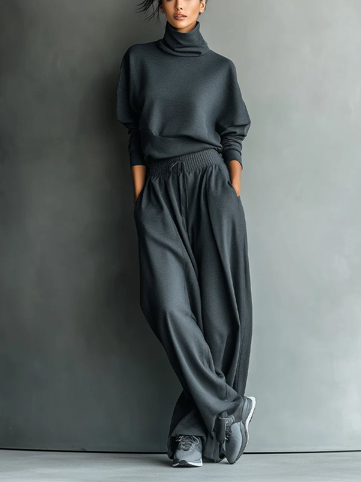 Laura - Conjunto Feminino de Malha