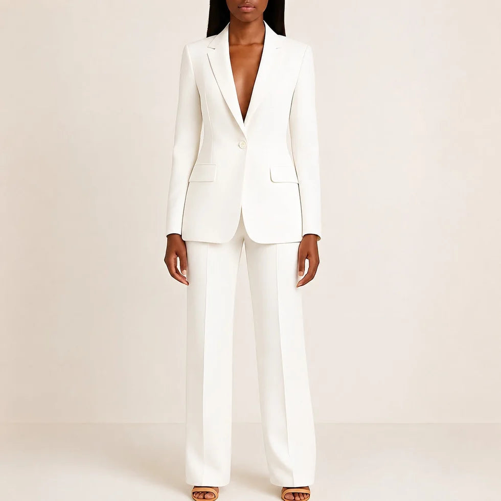 Elisabeth | Women's Pant Suit Set With Blazer And Pants