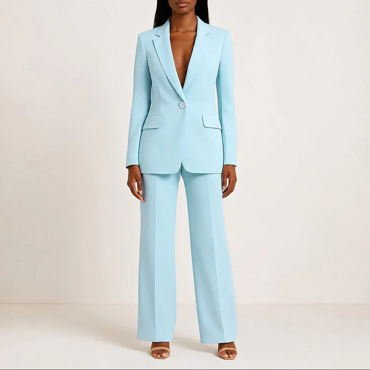 Elisabeth | Women's Pant Suit Set With Blazer And Pants