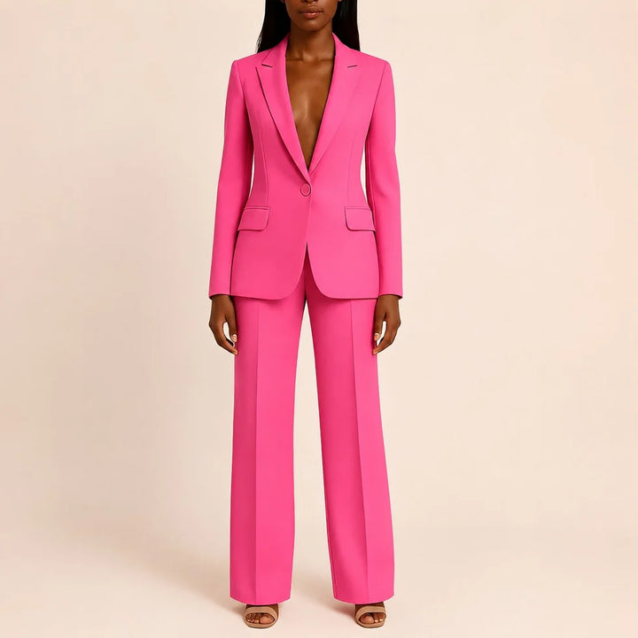 Elisabeth | Women's Pant Suit Set With Blazer And Pants