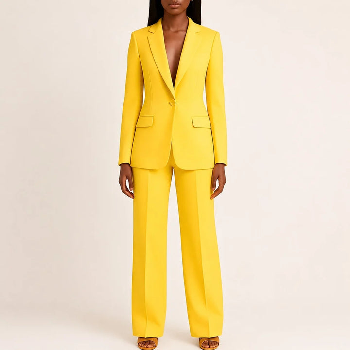 Elisabeth | Women's Pant Suit Set With Blazer And Pants